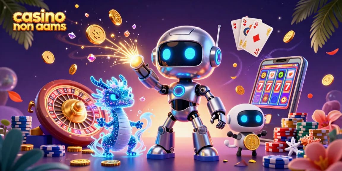 Scopri vittorie emozionanti nei casino non AAMS con immagini vibranti di giochi e premi.