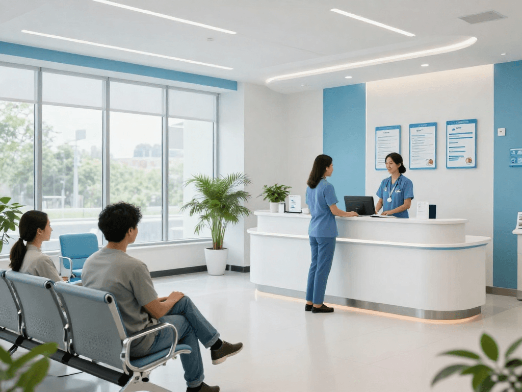 "slot7000 - Compassionate doctor consultation at a health clinic, ensuring quality patient care."