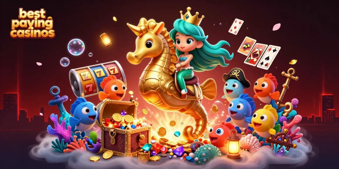 Win big at the best paying online casinos with vibrant slots, mermaids, and exciting gameplay!