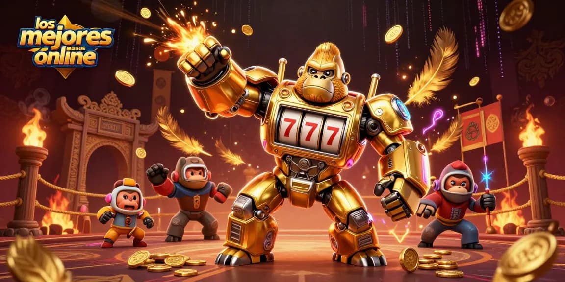 Gana con los mejores casinos online en una emocionante escena 3D llena de acción y diversión.