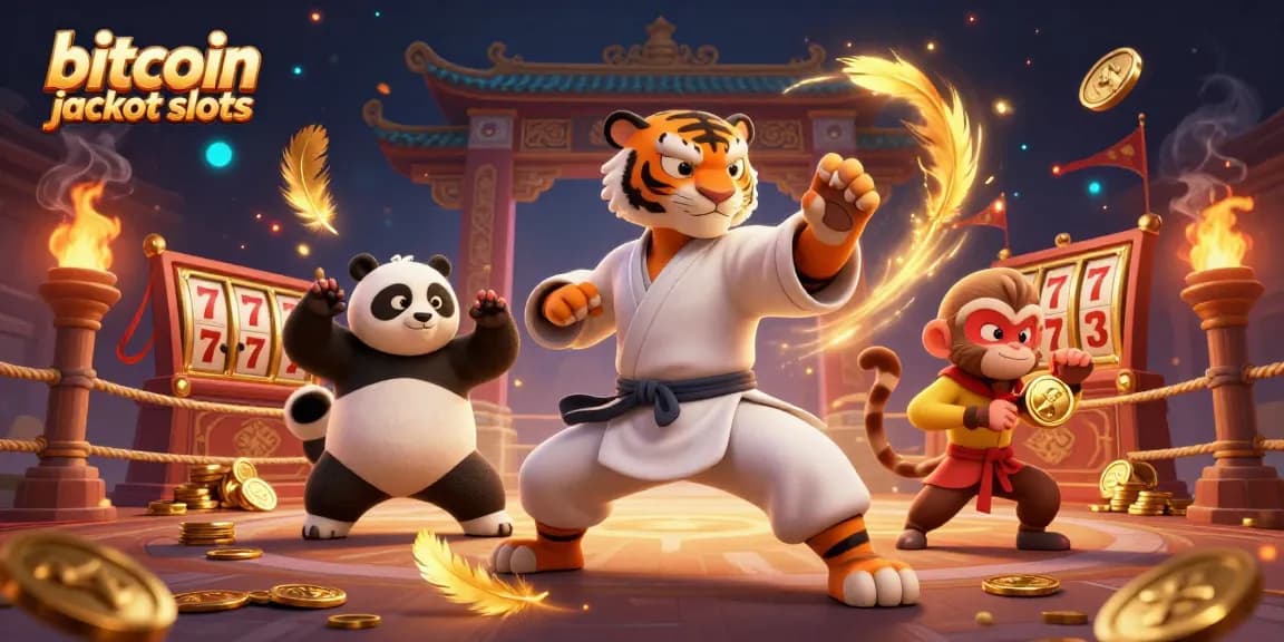 Experience thrilling bitcoin jackpot slots with 3D characters and stunning casino visuals.