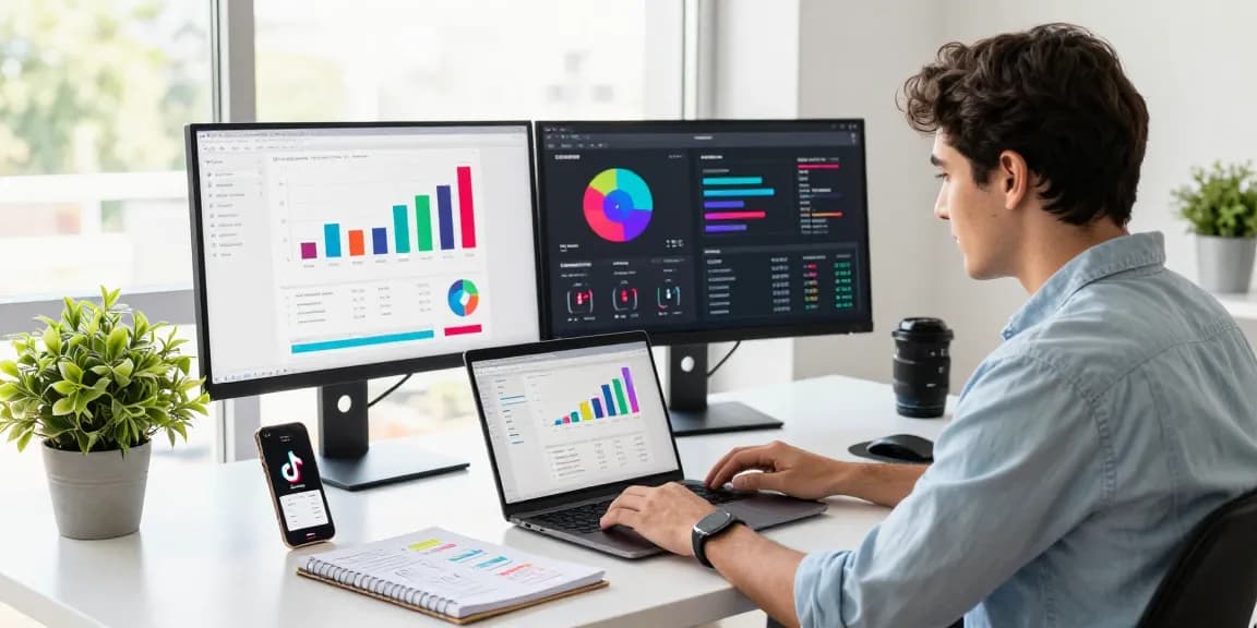 Discovering the best website to buy TikTok Views in a modern digital marketing workspace.
