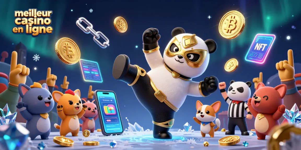 Gagnez gros au meilleur casino en ligne avec des personnages animés et des éléments de crypto.