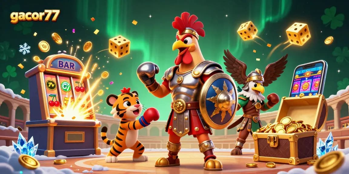 Menangkan jackpot gacor77 dengan permainan slot terbaik yang penuh dengan simbol keberuntungan.