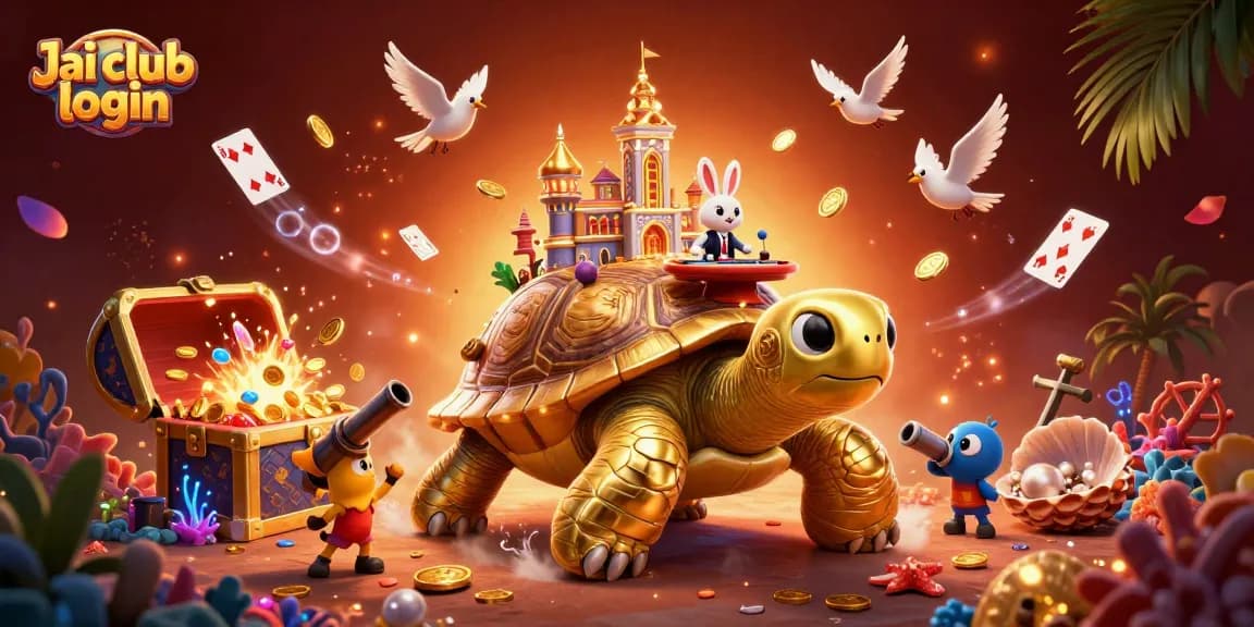Enhance your game with Jai club login, featuring a tortoise casino and golden rewards!