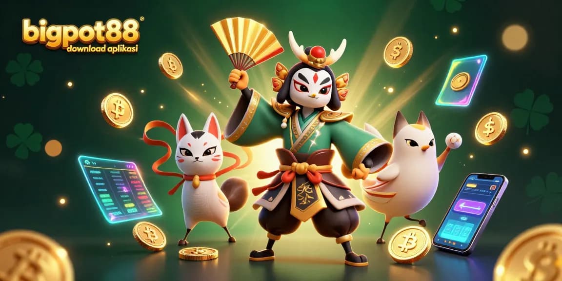 Engage with bigpot88 download aplikasi through a vivid digital gaming experience filled with vibrant characters and elements.