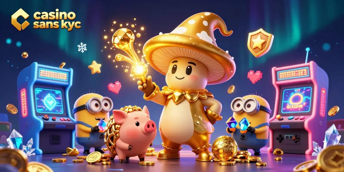 Mobilisez-vous dans un casino sans KYC avec une expérience de jeu sécurisée et rapide.
