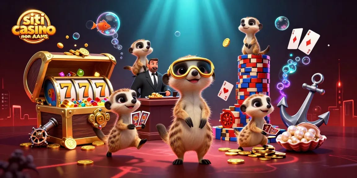 I migliori siti casino non AAMS offrono esperienze di gioco coinvolgenti con caratteri divertenti e ambientazioni vivaci.