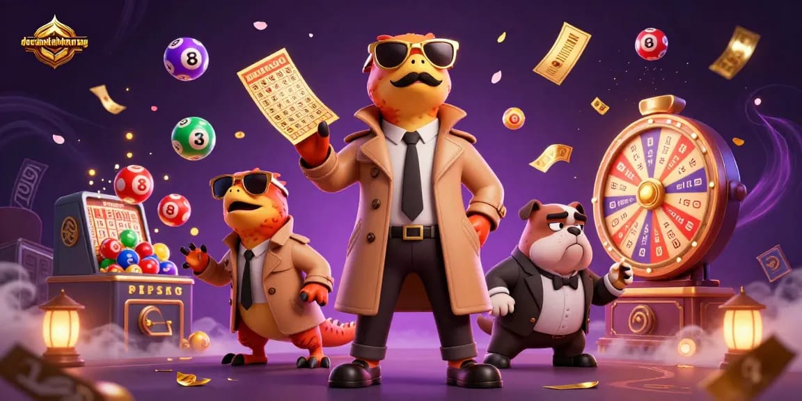 Engage with dacsandatphanrang in a vibrant casino scene featuring whimsical raptors and gaming elements.