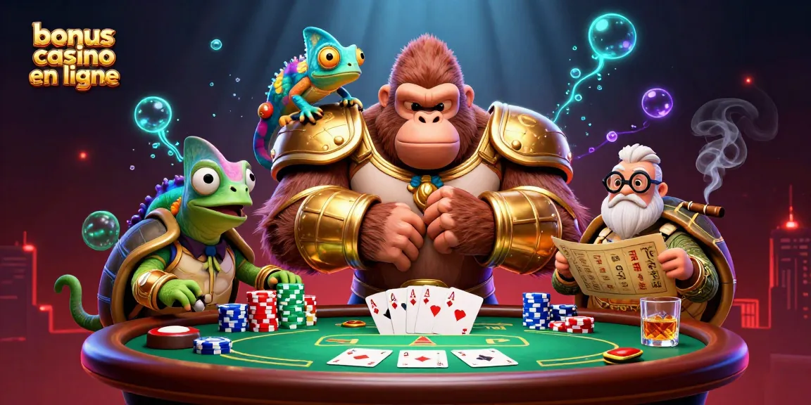 Découvrez des stratégies gagnantes de bonus de casino en ligne avec des personnages captivants et une ambiance dynamique.