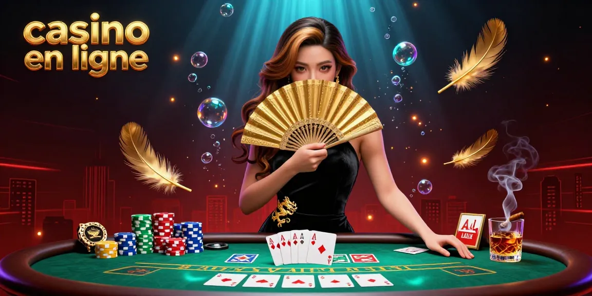 Participez à un gameplay palpitant au casino en ligne avec une scène de poker époustouflante mettant en avant des personnages captivants et des éléments dynamiques.