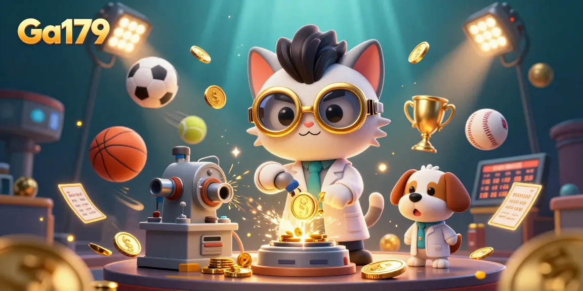 Experience thrilling action at Ga179, where mad scientist characters create lucky betting moments.