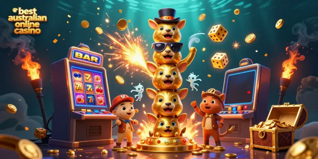 Spin and win at the best australian online casino, where vibrant gaming and excitement collide.