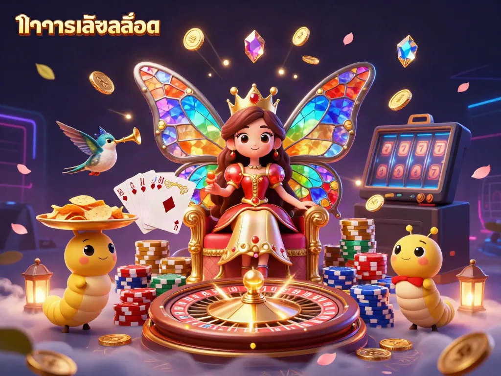 ภาพของการทดลองเล่นสล็อตที่แสดงถึงความสนุกสนานในโลกคาสิโนออนไลน์
