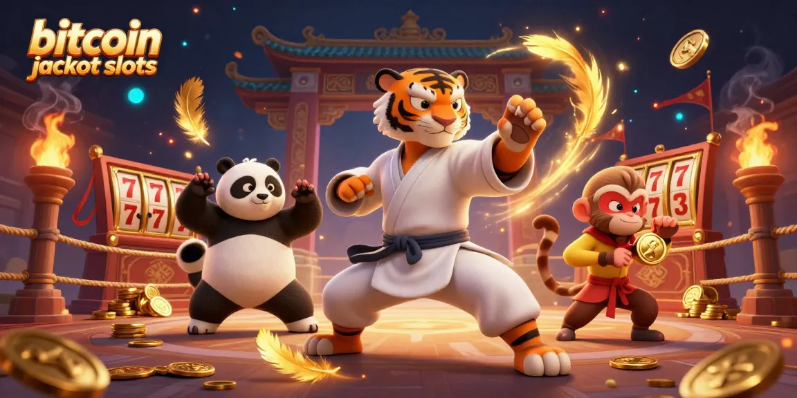Experience thrilling bitcoin jackpot slots with 3D characters and stunning casino visuals.
