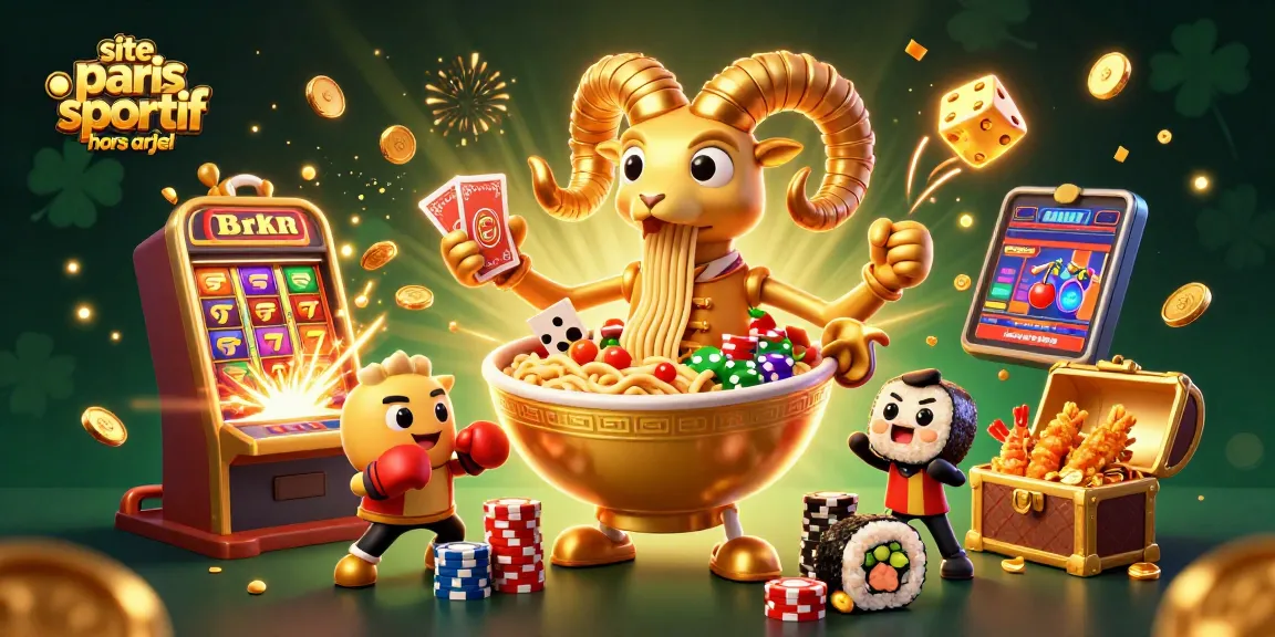 Vivez l'excitation avec le site de paris sportif hors ARJEL, où des éléments de jeu riches et dynamiques fusionnent.
