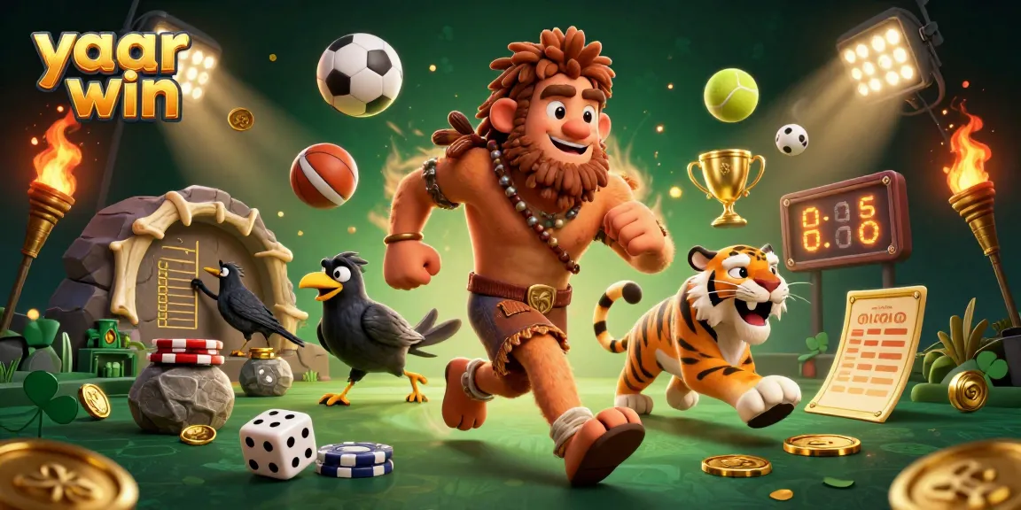 Experience thrilling wins at yaar win's prehistoric casino with vibrant sports and dynamic elements.