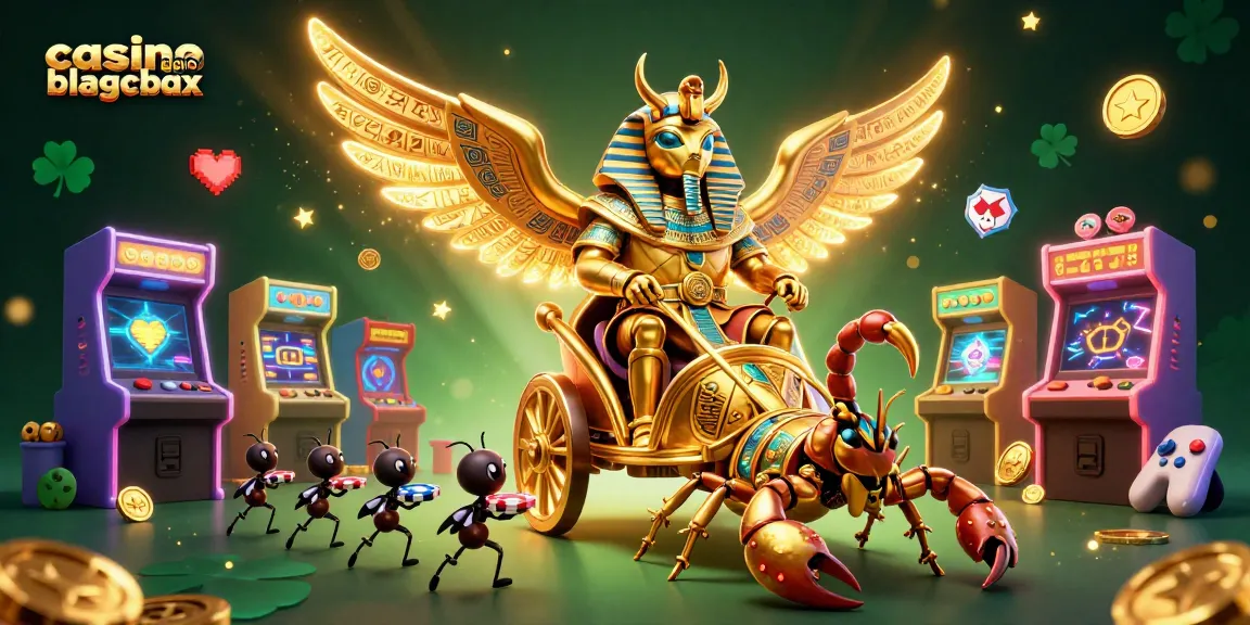Jouez au casino en ligne blackjack avec une ambiance dynamique de jeux d'arcade colorés et d'animations captivantes.