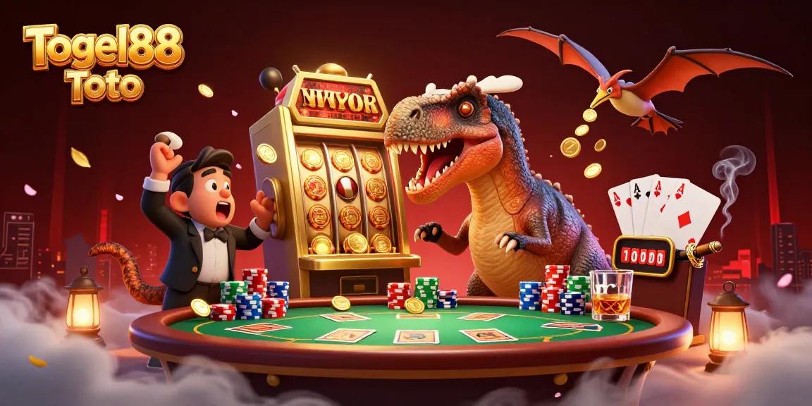 Togel88 Toto engages players with thrilling jackpots and dynamic gaming elements in this vibrant scene.