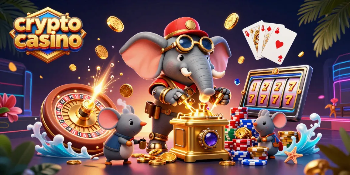 Jouer sur un casino crypto avec des machines à sous, des gains lumineux et des croupiers virtuels.
